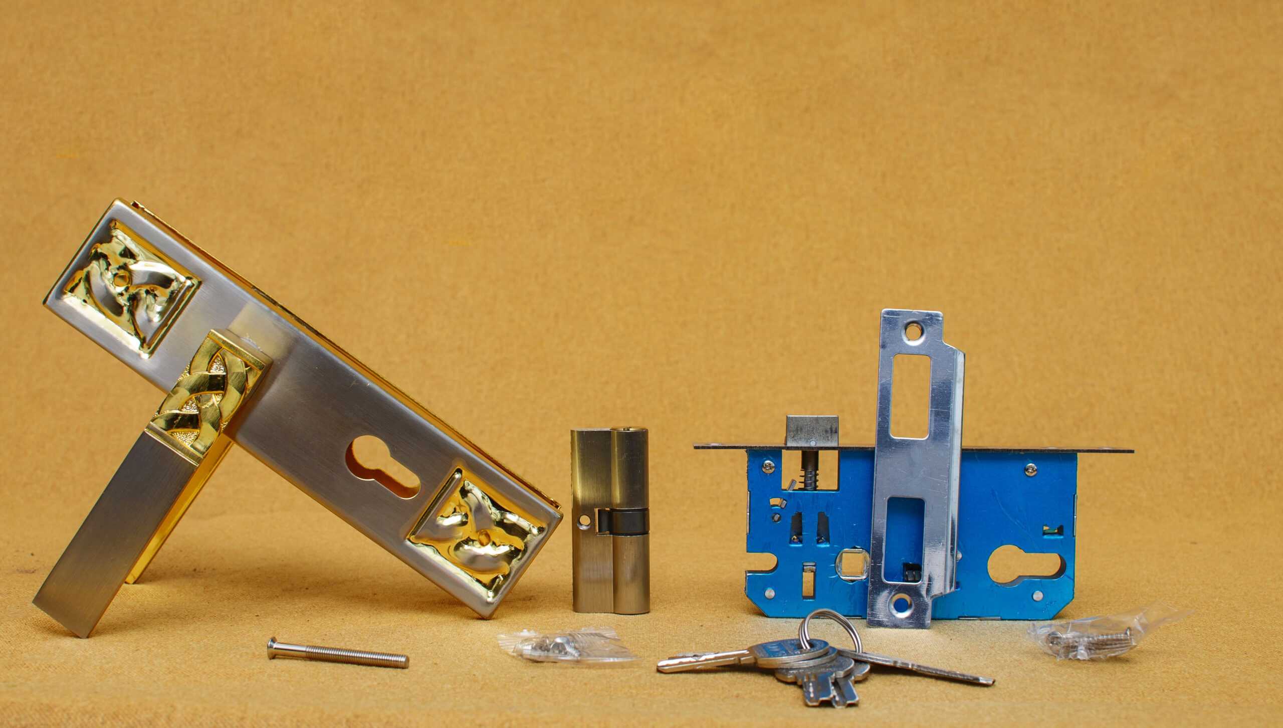 Door Handle 3 lever lockset